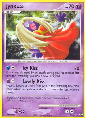 Pokemon TCG - Secret Wonders - Jynx - 30/132 - Reverse Holofoil