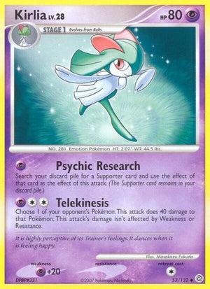 Pokemon TCG - Secret Wonders - Kirlia - 53/132