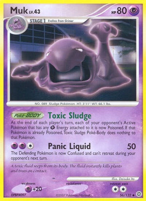 Pokemon TCG - Secret Wonders - Muk - 56/132 - Reverse Holofoil
