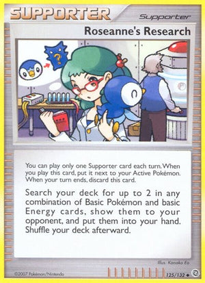 Pokemon TCG - Secret Wonders - Roseanne's Research - 125/132 - Reverse Holofoil