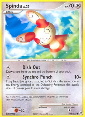 Pokemon TCG - Secret Wonders - Spinda - 111/132 - Reverse Holofoil