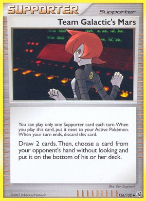 Pokemon TCG - Secret Wonders - Team Galactic's Mars - 126/132