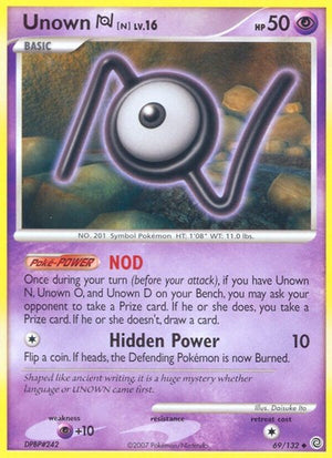 Pokemon TCG - Secret Wonders - Unown - 69/132