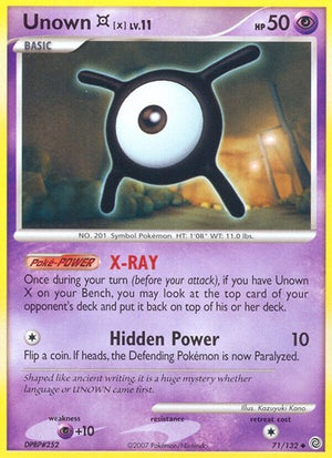 Pokemon TCG - Secret Wonders - Unown - 71/132