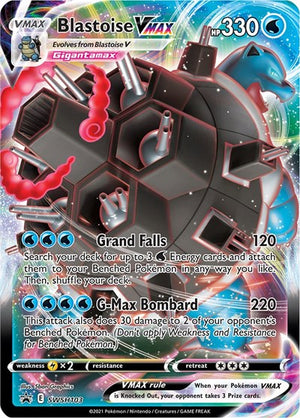 Pokemon TCG - SWSH: Sword & Shield Promo Cards - Blastoise VMAX - SWSH103