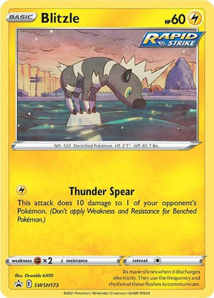 Pokemon TCG - SWSH: Sword & Shield Promo Cards - Blitzle - SWSH173