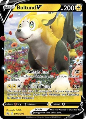 Pokemon TCG - SWSH: Sword & Shield Promo Cards - Boltund V - SWSH219