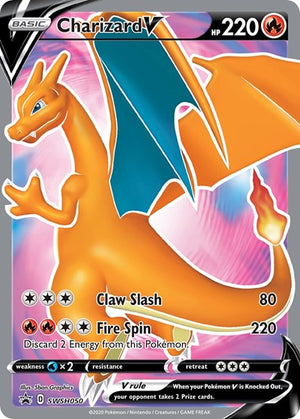 Pokemon TCG - SWSH: Sword & Shield Promo Cards - Charizard V - SWSH050