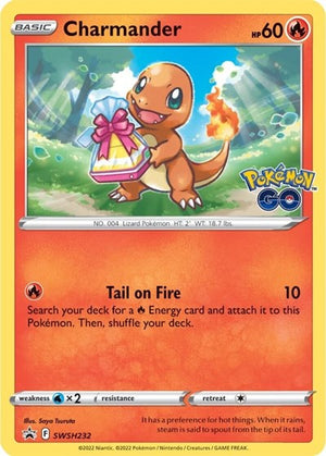 Pokemon TCG - SWSH: Sword & Shield Promo Cards - Charmander - SWSH232