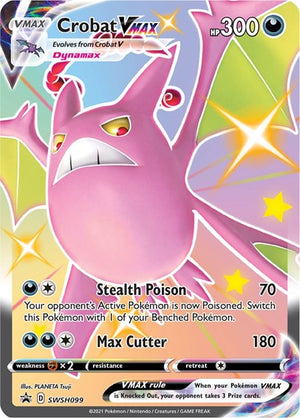 Pokemon TCG - SWSH: Sword & Shield Promo Cards - Crobat VMAX - SWSH099