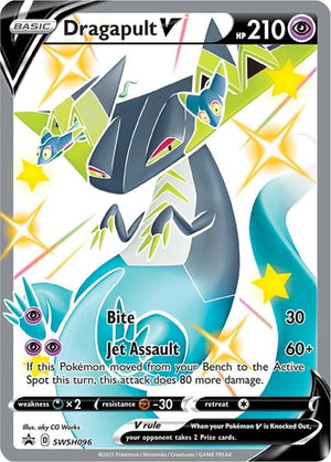 Pokemon TCG - SWSH: Sword & Shield Promo Cards - Dragapult V - SWSH096