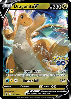 Pokemon TCG - SWSH: Sword & Shield Promo Cards - Dragonite V - SWSH235