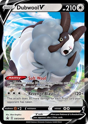 Pokemon TCG - SWSH: Sword & Shield Promo Cards - Dubwool V - SWSH049