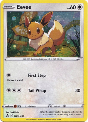 Pokemon TCG - SWSH: Sword & Shield Promo Cards - Eevee - SWSH095