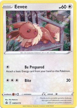Pokemon TCG - SWSH: Sword & Shield Promo Cards - Eevee - SWSH175
