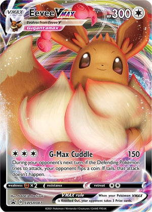 Pokemon TCG - SWSH: Sword & Shield Promo Cards - Eevee VMAX - SWSH087
