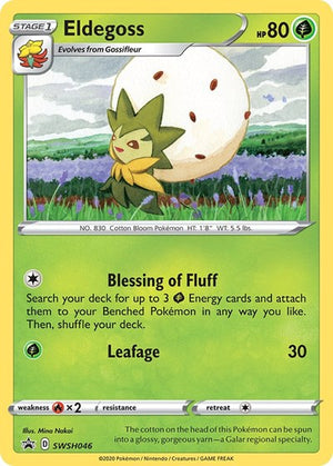 Pokemon TCG - SWSH: Sword & Shield Promo Cards - Eldegoss - SWSH046