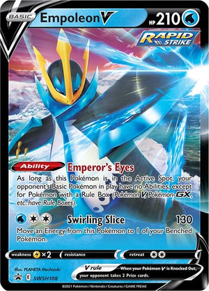 Pokemon TCG - SWSH: Sword & Shield Promo Cards - Empoleon V - SWSH108