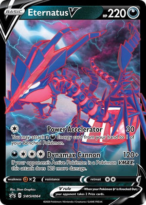Pokemon TCG - SWSH: Sword & Shield Promo Cards - Eternatus V - SWSH064