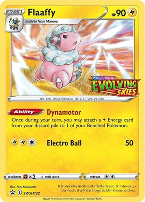 Pokemon TCG - SWSH: Sword & Shield Promo Cards - Flaaffy - (Prerelease) - SWSH122