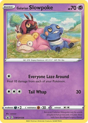 Pokemon TCG - SWSH: Sword & Shield Promo Cards - Galarian Slowpoke - SWSH126