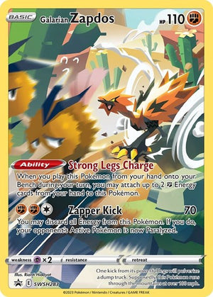 Pokemon TCG - SWSH: Sword & Shield Promo Cards - Galarian Zapdos - SWSH283