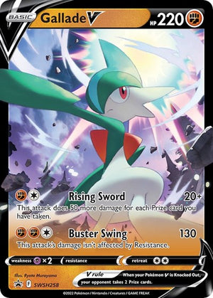 Pokemon TCG - SWSH: Sword & Shield Promo Cards - Gallade V - SWSH258