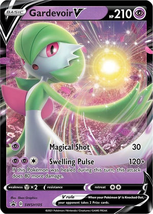 Pokemon TCG - SWSH: Sword & Shield Promo Cards - Gardevoir V - SWSH105