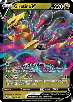 Pokemon TCG - SWSH: Sword & Shield Promo Cards - Giratina V - SWSH259