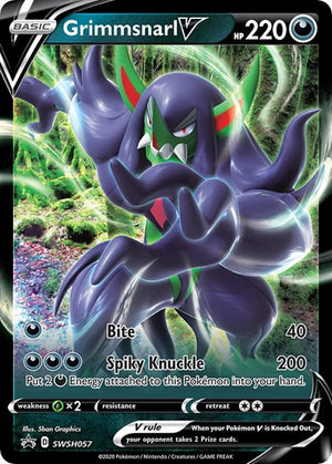 Pokemon TCG - SWSH: Sword & Shield Promo Cards - Grimmsnarl V - SWSH057