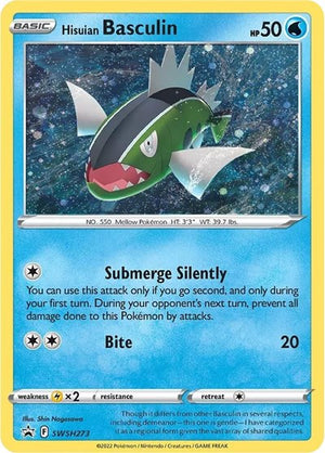 Pokemon TCG - SWSH: Sword & Shield Promo Cards - Hisuian Basculin - SWSH273