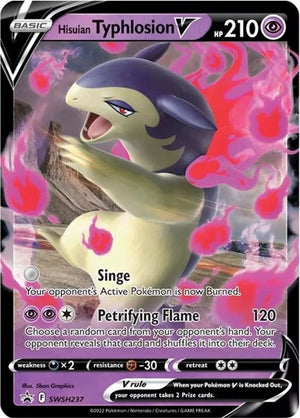 Pokemon TCG - SWSH: Sword & Shield Promo Cards - Hisuian Typhlosion V - SWSH237
