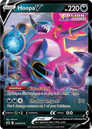 Pokemon TCG - SWSH: Sword & Shield Promo Cards - Hoopa V - SWSH176