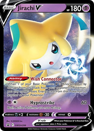 Pokemon TCG - SWSH: Sword & Shield Promo Cards - Jirachi V - SWSH299