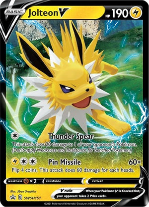 Pokemon TCG - SWSH: Sword & Shield Promo Cards - Jolteon V - SWSH151