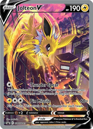 Pokemon TCG - SWSH: Sword & Shield Promo Cards - Jolteon V - SWSH183