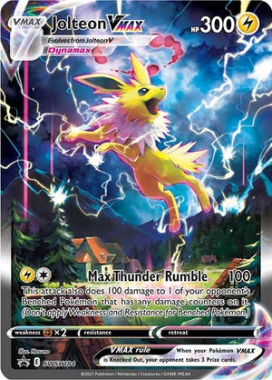 Pokemon TCG - SWSH: Sword & Shield Promo Cards - Jolteon VMAX - SWSH184
