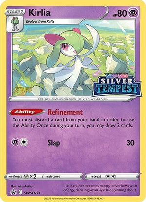 Pokemon TCG - SWSH: Sword & Shield Promo Cards - Kirlia - (Prerelease) [STAFF] - SWSH271