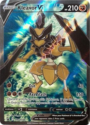 Pokemon TCG - SWSH: Sword & Shield Promo Cards - Kleavor V (Full Art) - SWSH248