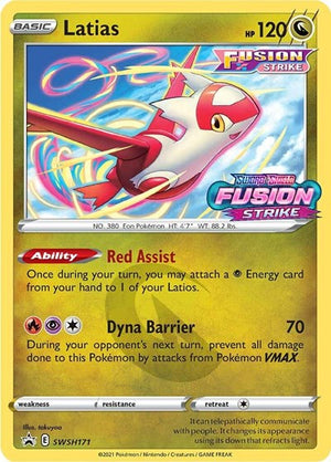 Pokemon TCG - SWSH: Sword & Shield Promo Cards - Latias - (Prerelease) - SWSH171
