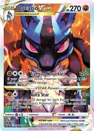 Pokemon TCG - SWSH: Sword & Shield Promo Cards - Lucario VSTAR - SWSH291