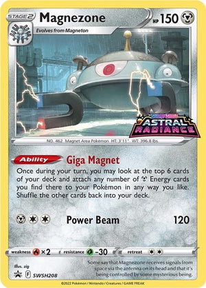 Pokemon TCG - SWSH: Sword & Shield Promo Cards - Magnezone - SWSH208
