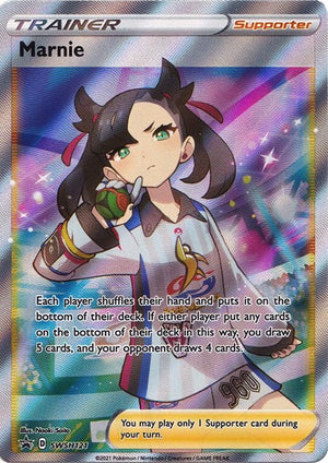 Pokemon TCG - SWSH: Sword & Shield Promo Cards - Marnie - SWSH121