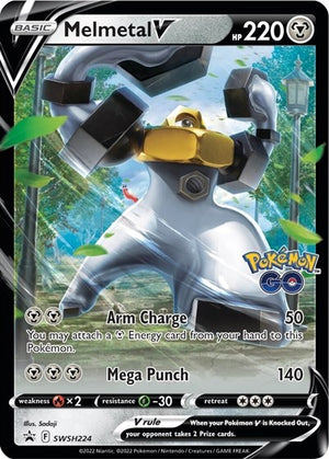 Pokemon TCG - SWSH: Sword & Shield Promo Cards - Melmetal V - SWSH224