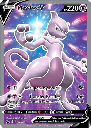 Pokemon TCG - SWSH: Sword & Shield Promo Cards - Mewtwo V - SWSH229