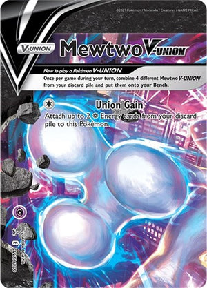 Pokemon TCG - SWSH: Sword & Shield Promo Cards - Mewtwo V-UNION - SWSH159