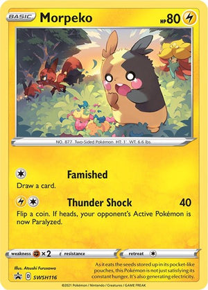 Pokemon TCG - SWSH: Sword & Shield Promo Cards - Morpeko - SWSH116