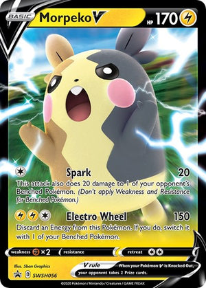 Pokemon TCG - SWSH: Sword & Shield Promo Cards - Morpeko V - SWSH056