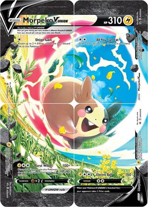 Pokemon TCG - SWSH: Sword & Shield Promo Cards - Morpeko V-Union - [Set of 4] - SWSH218