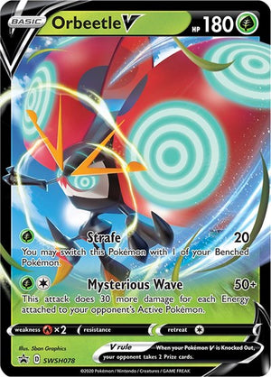 Pokemon TCG - SWSH: Sword & Shield Promo Cards - Orbeetle V - SWSH078